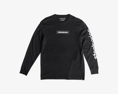 Men's Long-Sleeve T-Shirt: Black: L