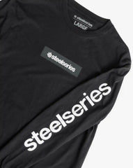 Men's Long-Sleeve T-Shirt: Black: L