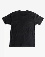 Men's T-Shirt: Black-on-Black Logo: L